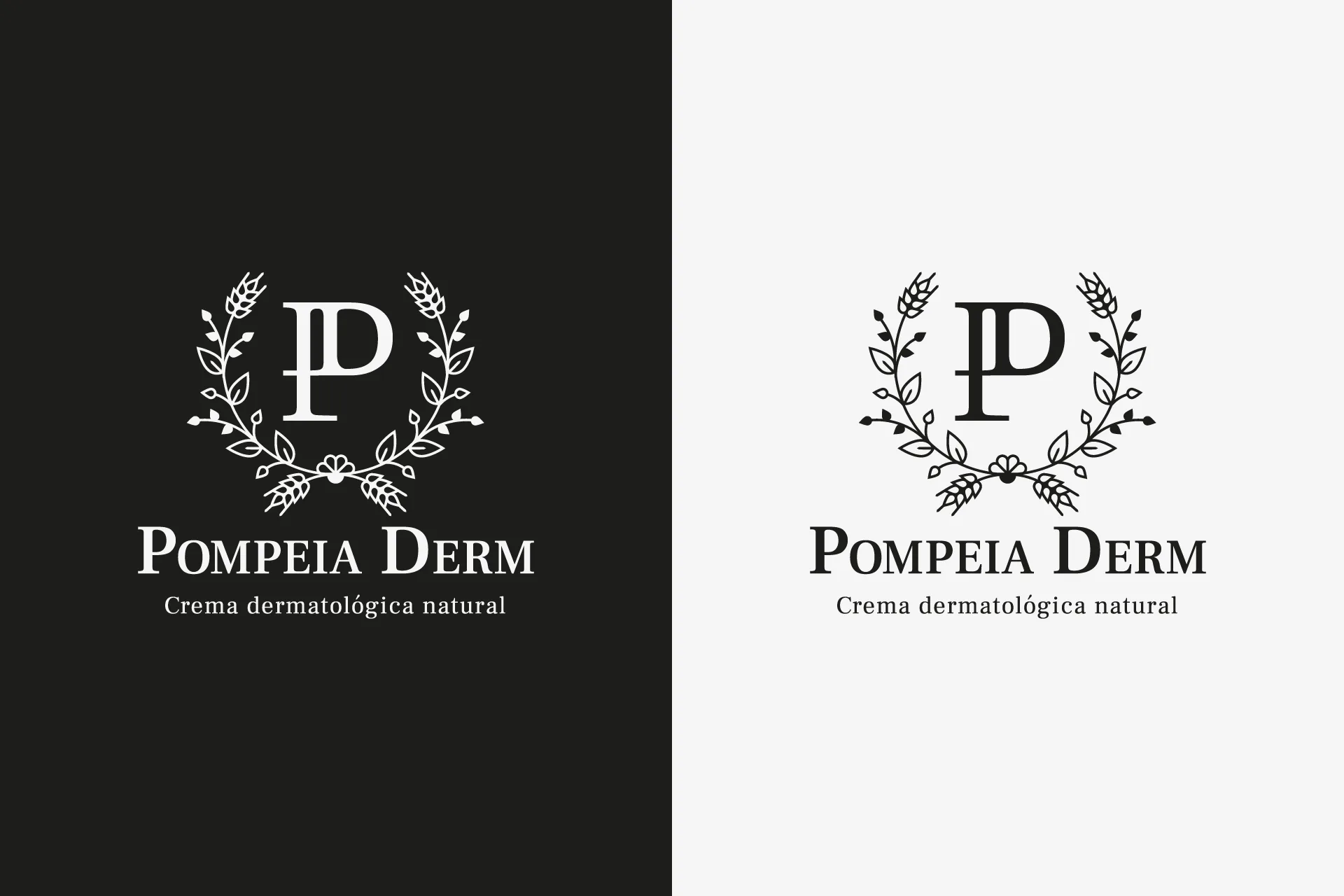 Pompeia Derm | diseño de identidad